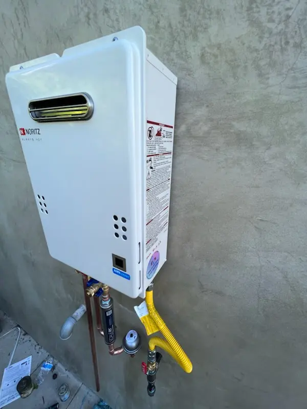 Tankless water heater installation for Westlake Village homes